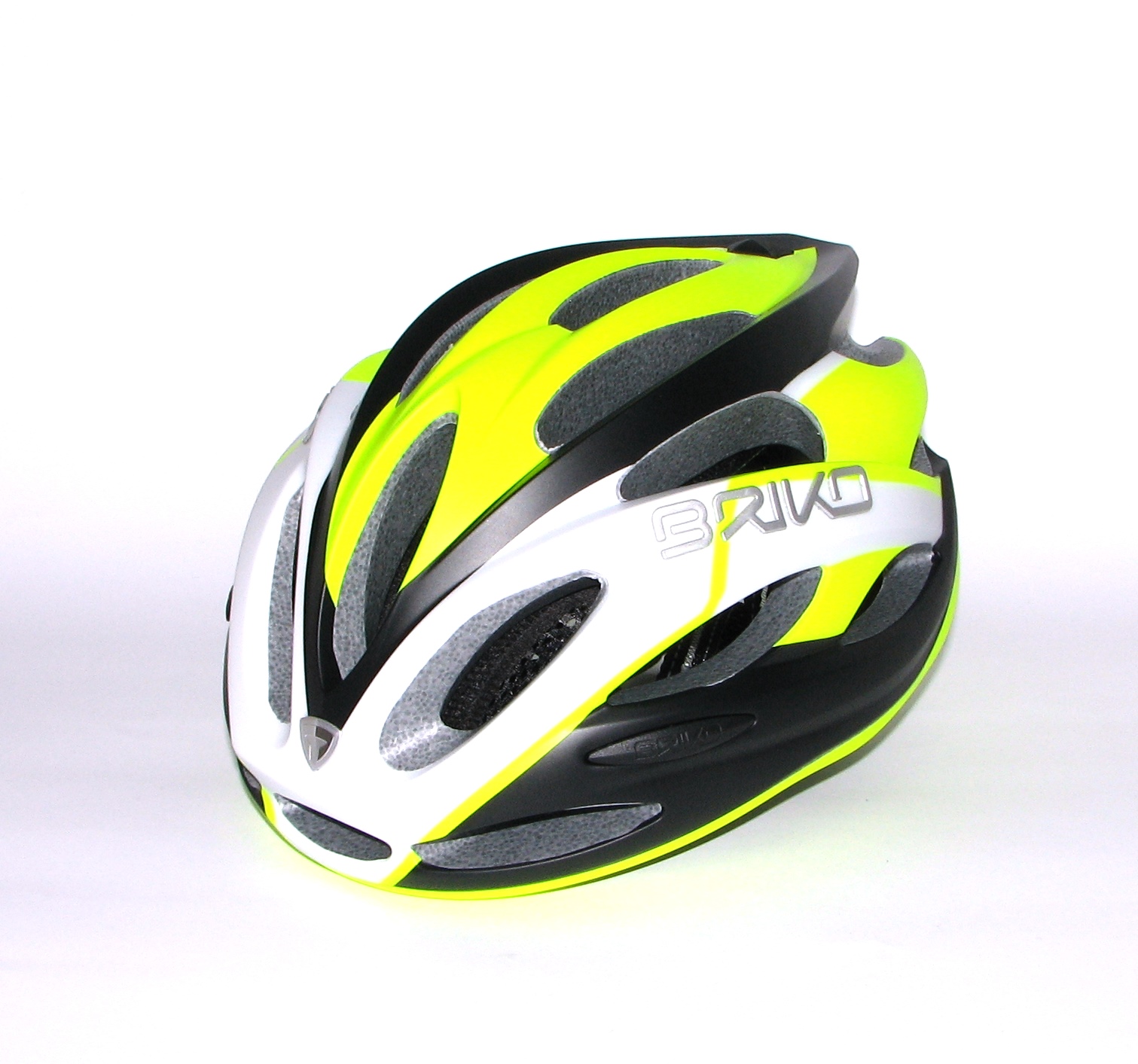 Велошлем Briko FIAMMA Green Fluo M